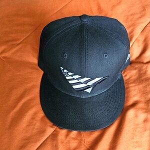 Black Paper Plane hat